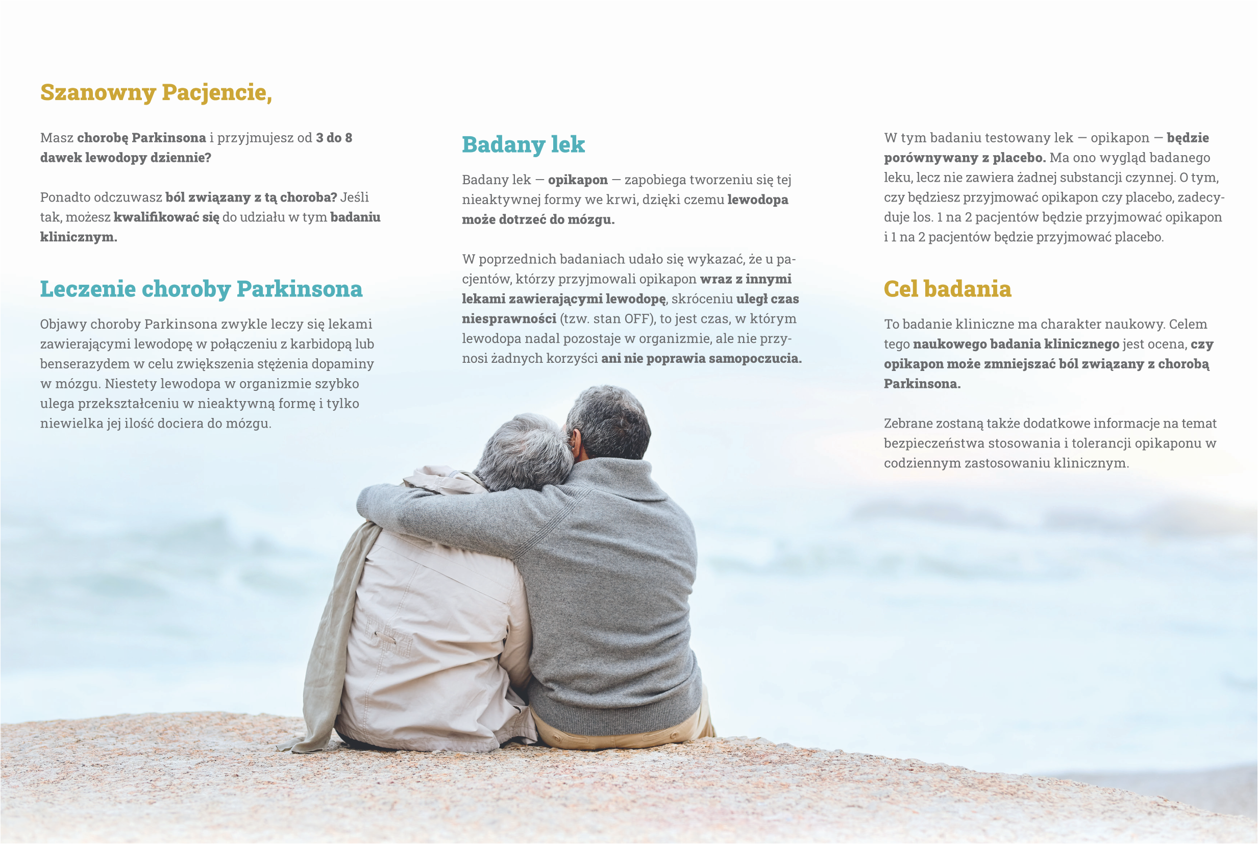 Informacja dla Pacjentów z chorobą Parkinsona str.3